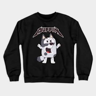 muffin metal funny Crewneck Sweatshirt